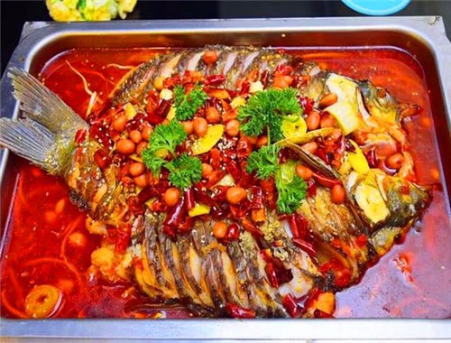 红叶巫山烤全鱼